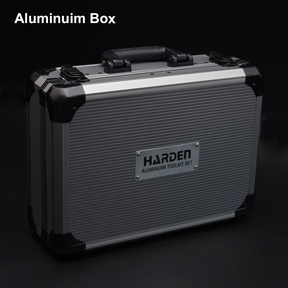 Harden 155 Piece Aluminum Toolkit Set - Available at Ruwag