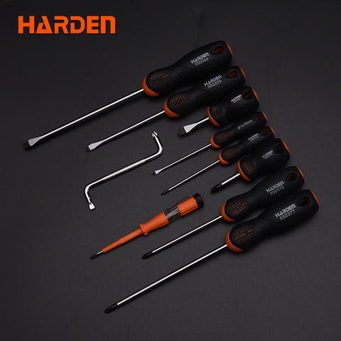 Ruwag | Harden | 10 Piece Screwdriver Set Soft Handle