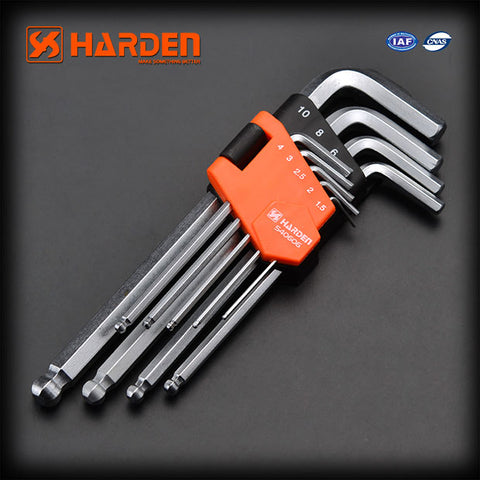 Ruwag | Harden | 9 Piece Medium Length Torx Key Wrench