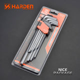 Ruwag | Harden | 9 Piece Extra Length Torx Key Wrench