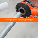 9 Piece Pipe Threading Set (1/4