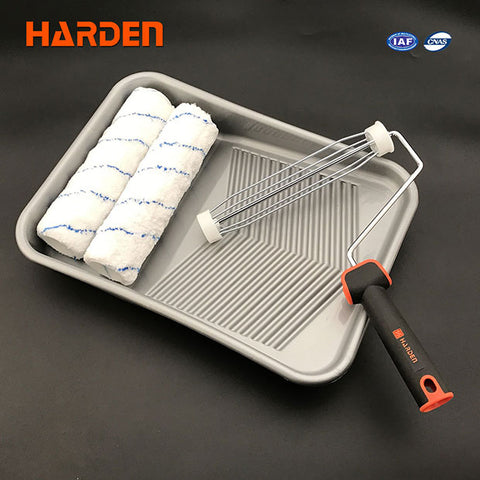 Ruwag | Harden | 9'' (228mm) 4 Piece Roller Brush Set