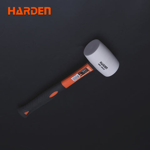 700g Rubber Mallet with Fibreglass Handle