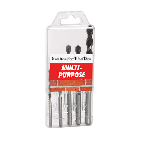 Ruwag 5 Piece Multi-Purpose Drill Set