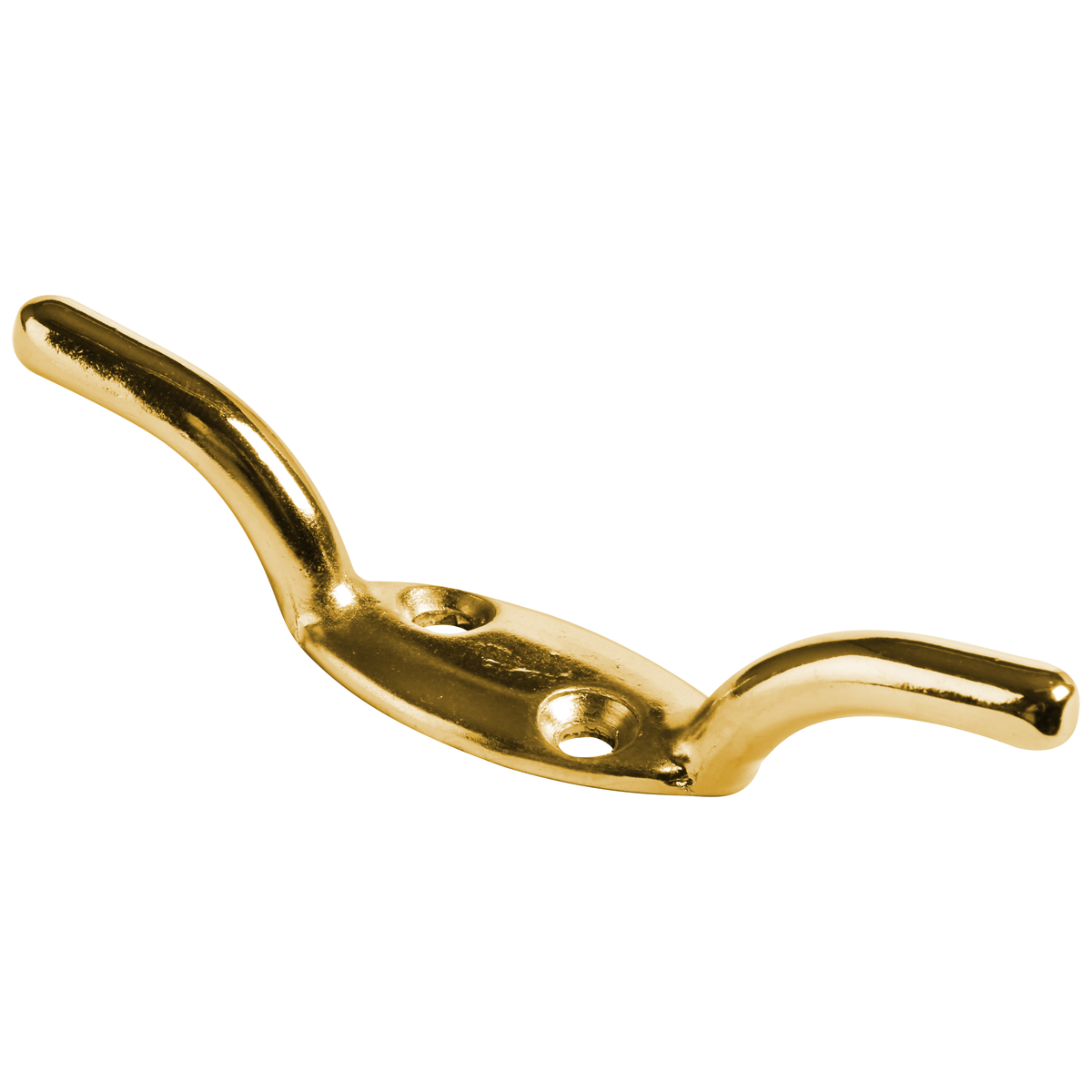 Cleat Hook – Brass & Chrome Hooks for Rope & Cord Fastening