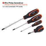 6 Piece Screwdriver Set Soft Handle