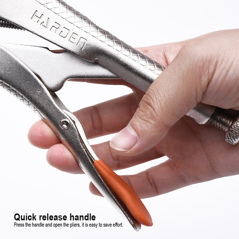 Ruwag | Harden | 10" (220mm) Straight Jaw Lock-Grip Plier