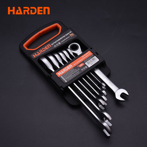 Ruwag | Harden | 7 Piece Fixed Combination Gear Spanner Set