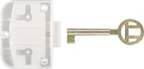 Ruwag Cupboard Lock Plastic White