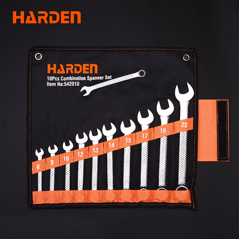Ruwag | Harden | 10 Piece Combination Spanner Set