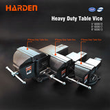 Ruwag | Harden | 6"/26.5kg Heavy Duty Table Vice