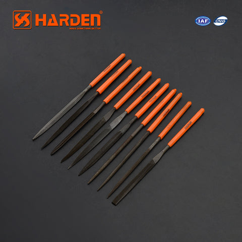 Ruwag | Harden | 4X160mm 10 Piece Needle File Set