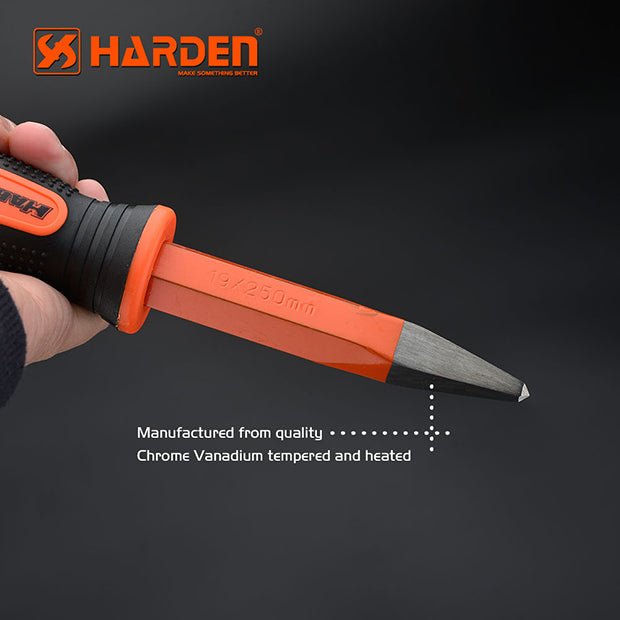 19x250mm Point Chisel TPR Handle