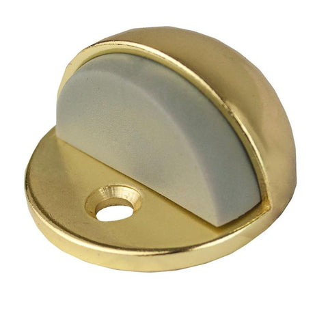 Door Stopper Solid Brass Round