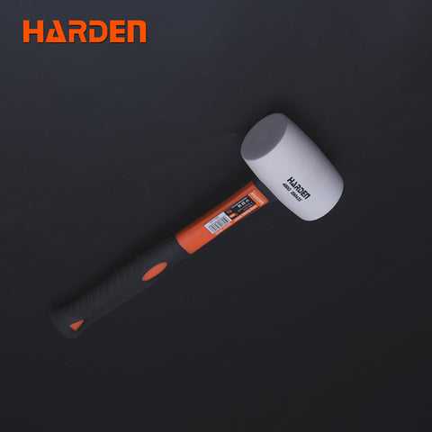Ruwag | Harden | 450g White Rubber Mallet with Firbreglass Handle
