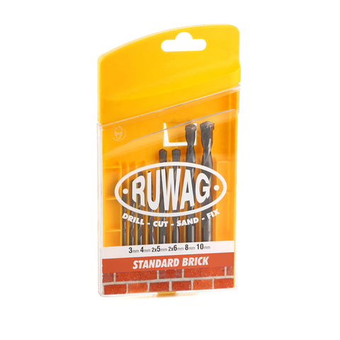 Ruwag 8 Piece Standard Brick Drill Set
