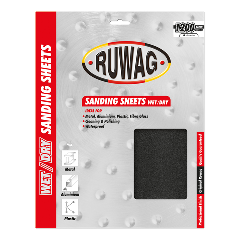 Ruwag Wet/Dry Sanding Sheets