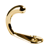 Ruwag Wardrobe Single Hook Brass Plated