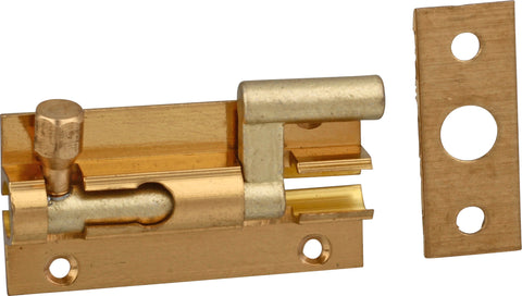 Ruwag Barrel Bolt Brass Plated Neck