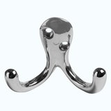 Ruwag Chrome Plated Double Wardrobe Hook