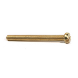 Ruwag Machine Screw Brass Cheese Head Slotted