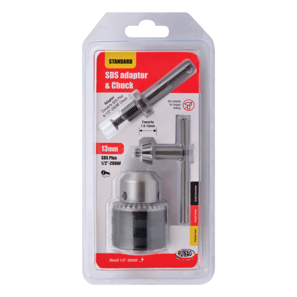Chuck adapter for top drill