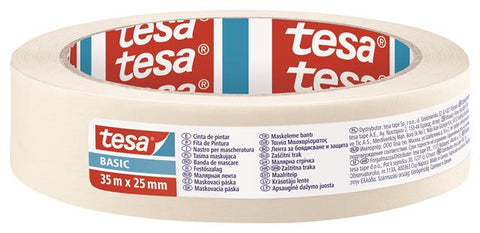 tesa® BASIC Masking Tape | 35m x 25mm