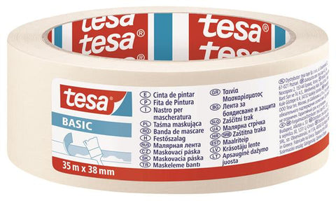 tesa® BASIC Masking Tape | 35m x 38mm