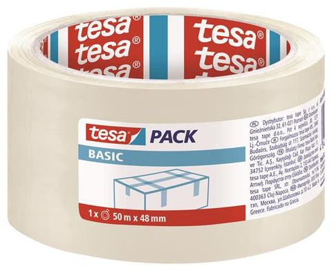 tesapack® BASIC Packaging Tape | Transparent